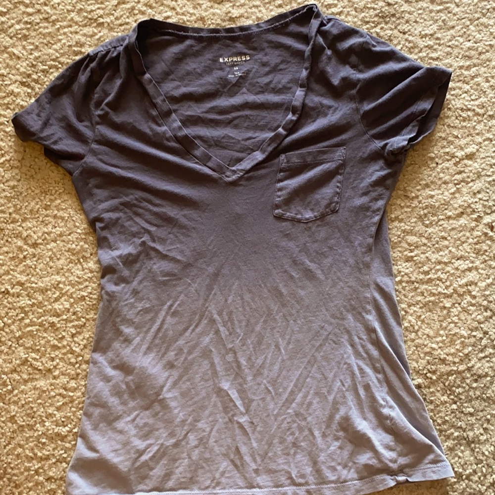 Express v-neck t shirt